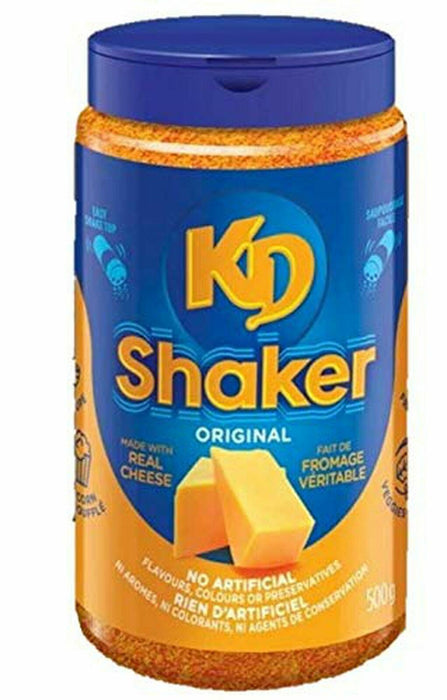 Original KD Shaker 500g/17.6oz Real Kraft Cheese Powder 500g Each 3 Containers