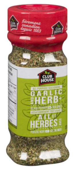 Club House All Purpose Seasoning Garlic & Herb 131g