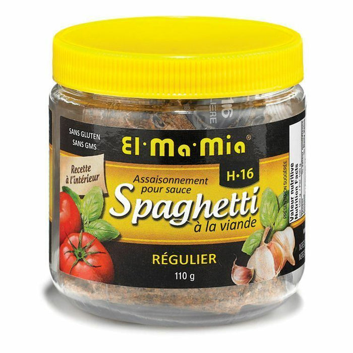 El Ma Mia H-16 Seasoning for Spaghetti Regular Meat Sauce 110g Each 3 Count