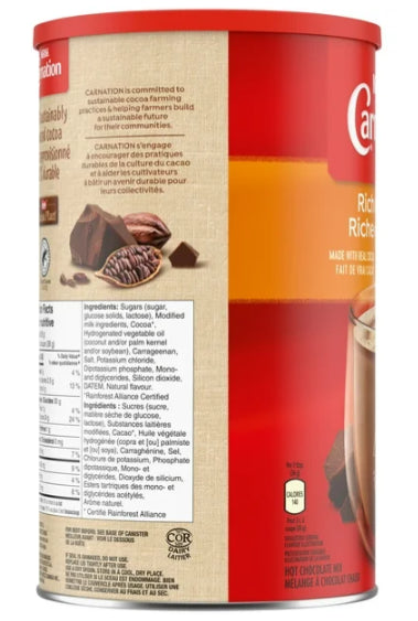 Carnation Hot Chocolate Mix Rich And Creamy 1.7kg