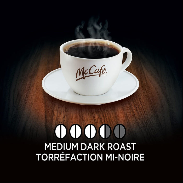 McCafe Medium Dark Premium Roast Whole Beans, 900g/31.7oz.