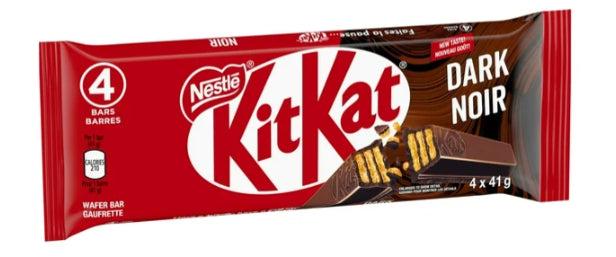 Kit Kat Dark Chocolate Wafer Bar Multipack, 4ct 164g