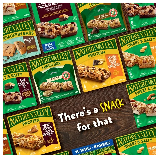 Nature Valley Chewy Trail Mix Granola Bars, Dark Chocolate Cherry, 5 bars x 35g, 175g