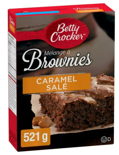 Betty Crocker Salted Caramel Brownies Mix, 521g