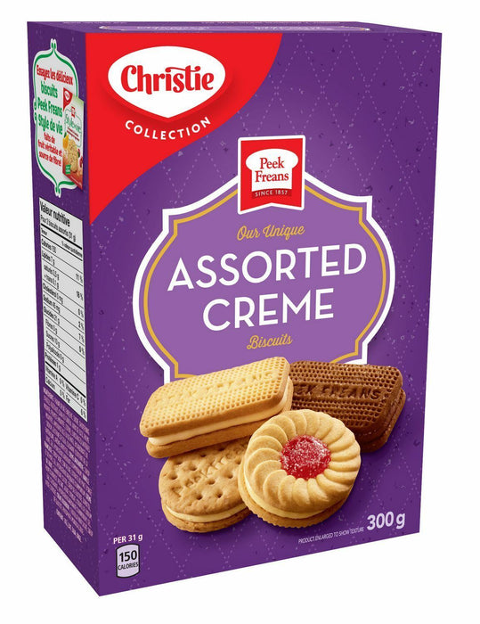 Christie Peek Freans Assorted Creme Cookies 300g