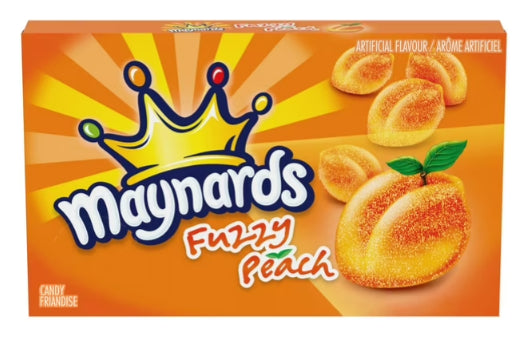 Maynards, Fuzzy Peach, Gummy Candy, Candy Box, 100g