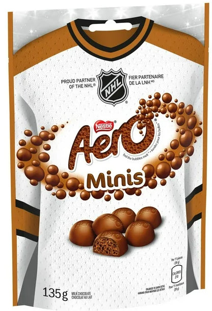 Nestle Aero Milk Chocolate Minis, 135g