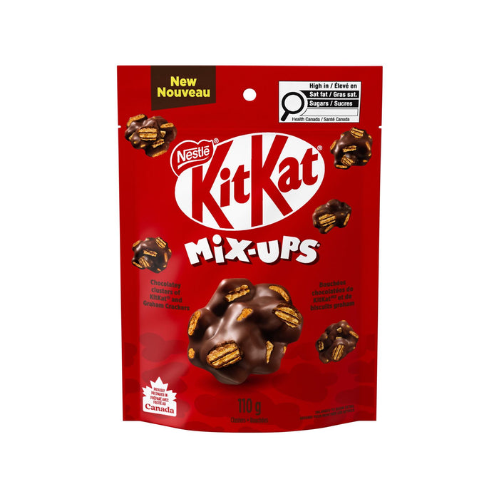 KitKat Mix-Ups Chocolatey Clusters and Graham Crackers, 110g
