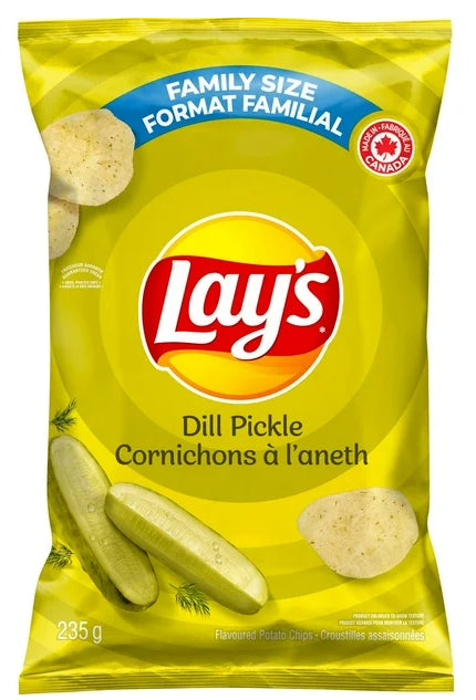 Lay's Dill Pickle Flavored Potato Chips, 235g