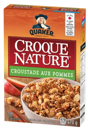 Quaker Harvest Crunch Apple Crumble Granola Cereal, 470g