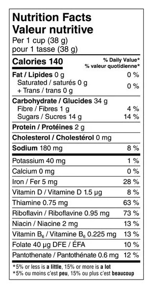 Kellogg's Canadian Frosted Flakes Cereal, 1.06kg