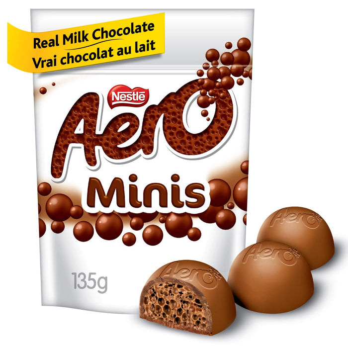 Aero Bubbles Milk Chocolate, 135g Pouch