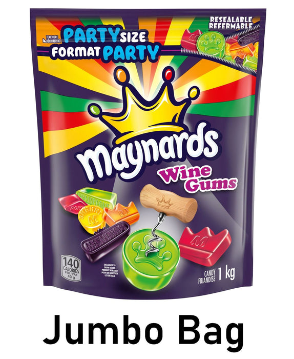 Maynards Wine Gums 1kg Jumbo Bag