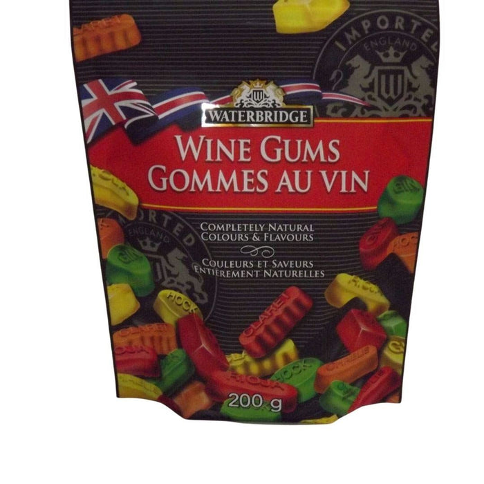 Waterbridge Wine Gum Pouch 200g/7.1 oz