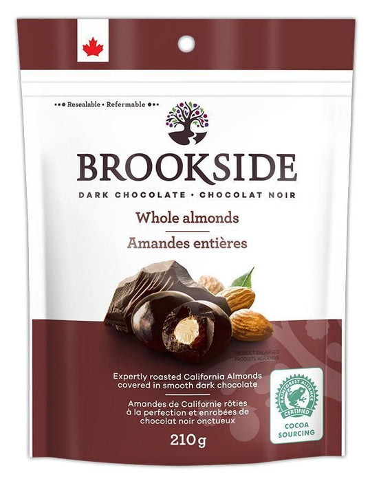 Brookside Whole Almonds Dark Chocolate Balls 210g Each 4 Bags