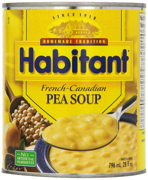 Habitant French Canadian Pea Soup 796ml/28 FlOz Single Can