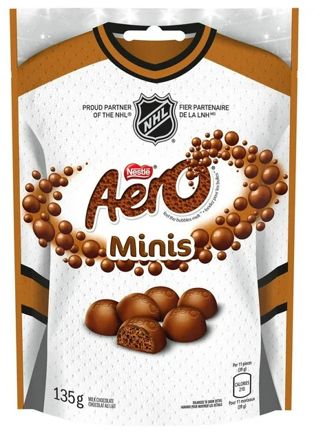 Nestle Aero Milk Chocolate Minis, 135g