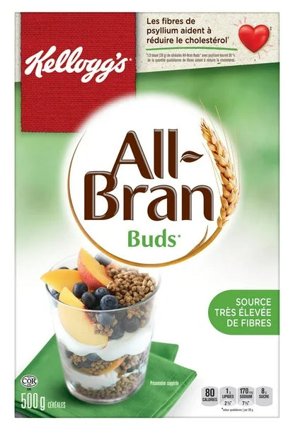 Kellogg's All-Bran Buds Cereal, 500g