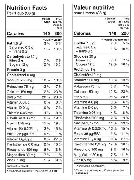 Lucky Charms Canadian Breakfast Cereal, Family Size, 526g