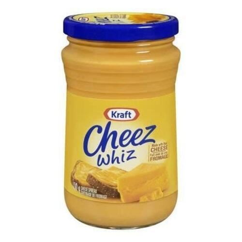 Kraft Cheez Whiz 450 grams each Made with Real Cheese {Canadian Product}