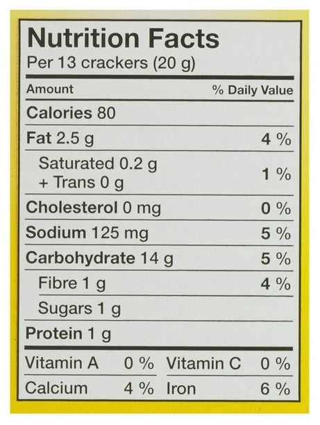 Wheat Thins Spinach and Roasted Garlic Crackers, 175g