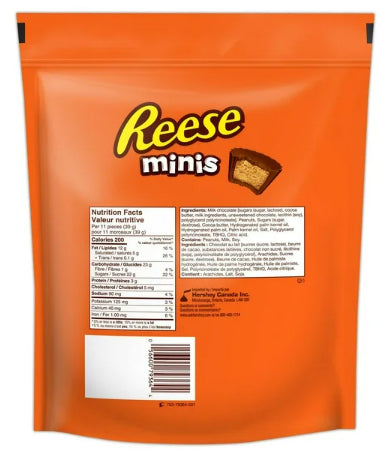 Reese's Minis Peanut Butter Cups Candy, 800g