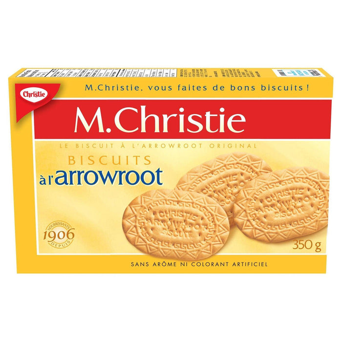 Mr. Christie's Original Arrowroot Biscuits 350g/12.35oz, BOX - CanadaGrocery