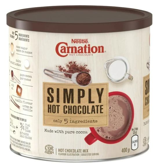 Nestle Carnation Simply Hot Chocolate Mix 400g