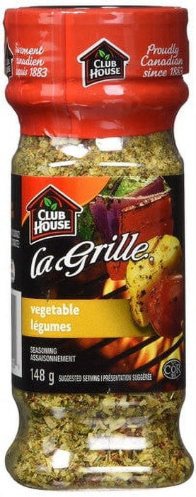 Club House La Grille Vegetable Seasoning,148g/5.22oz