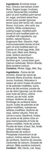 Fibre 1 Delights Lemon Flavor Bars, 125g