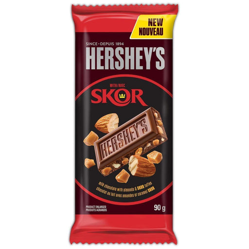 Hershey's Almond & Skor Chocolate Bar, 90g/3.1 oz - CanadaGrocery