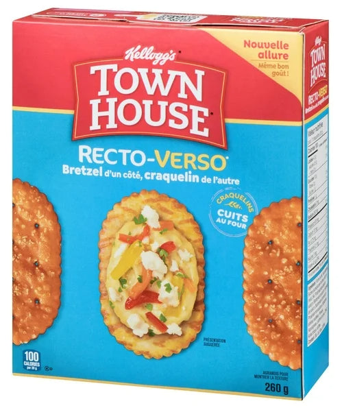 Kellogg's Town House Flipsides Original Cracker, 260g