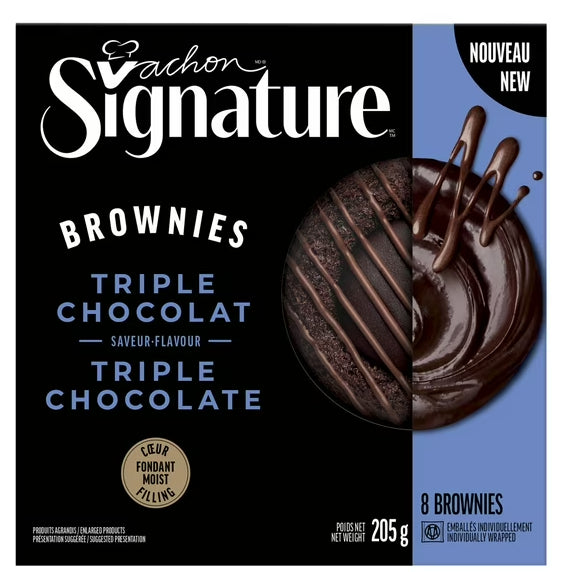 Vachon Signature Triple Chocolate Flavoured Brownies, 205g