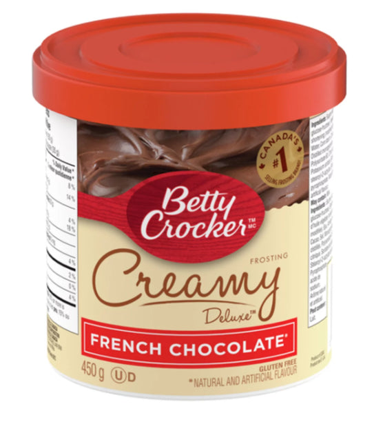 Betty Crocker French Chocolate Frosting Creamy Deluxe 450g