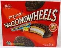 Dare Original Wagon Wheels Marshmallow Cookies Individully Wrapped 18 Count