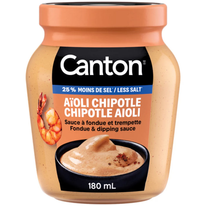 Canton Fondue & Dipping Sauce Sauce Chipotle Aioli 180ml