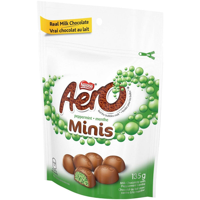 Aero Bubbles Peppermint Chocolates 135g Pouch