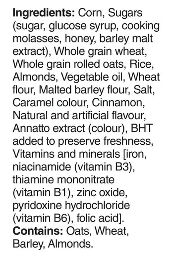 Post Honey Bunches of Oats With Almond Cereal, 340g