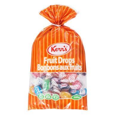 Kerr's Fruit Drops Candies with 7 Different Flavors 500g