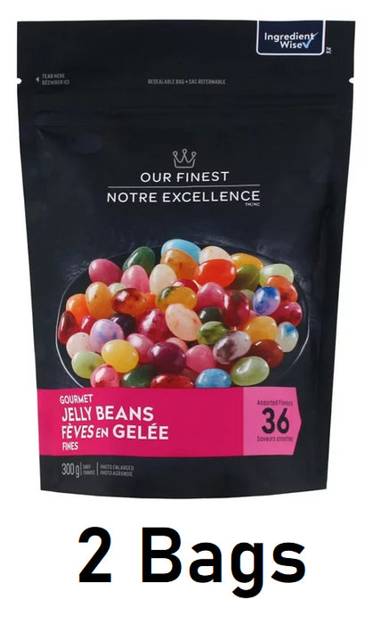 Our Finest Gourmet Jelly Beans, 300g/10.6oz Each 2 Bags