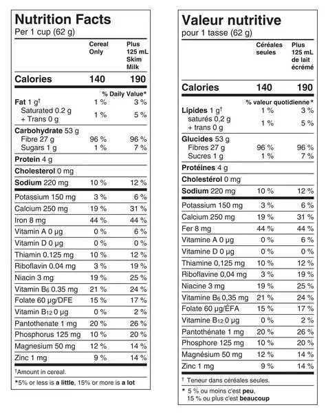 Fibre One Crunchy Original Breakfast Cereal, 587g