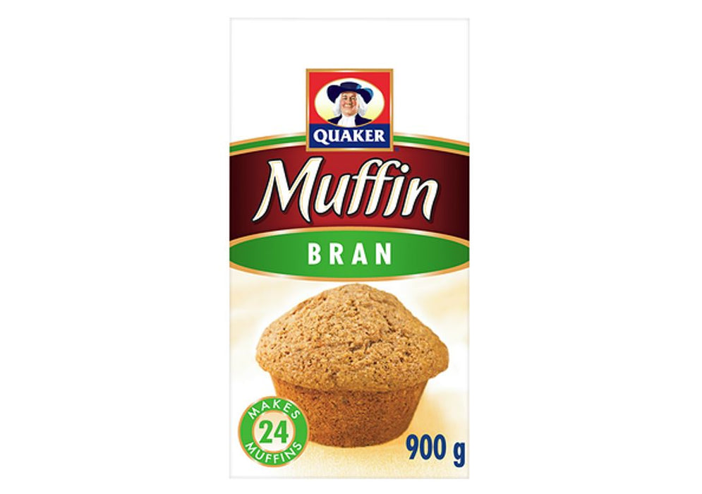 Quaker Bran Muffin Mix From Canada 900g/2lbs Makes 24 Muffins