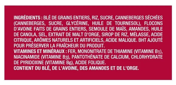 Post Cranberry Almond Crunch Jumbo Size, 1.1kg