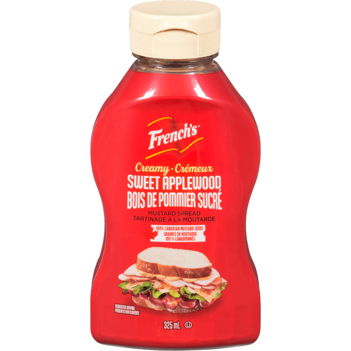 French's, Creamy Sweet Applewood Mustard, 325ml/11oz