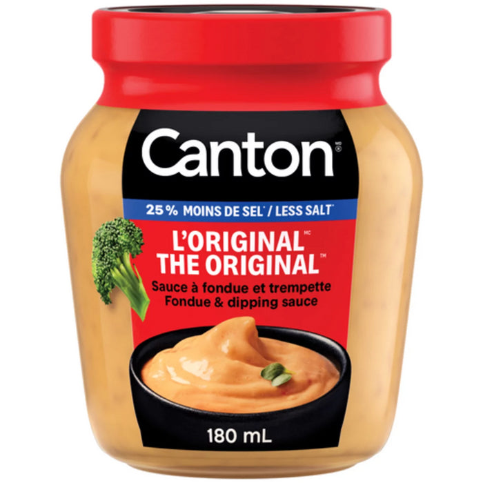 Canton Fondue & Dipping Sauce The Original 25% Less Salt 180ml