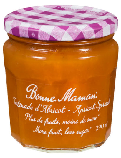 Bonne Maman Spread Apricot More Fruits Less Sugar 290 ml