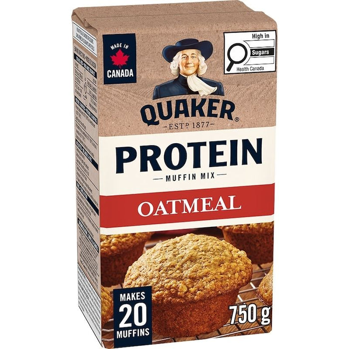 Quaker Protein Oatmeal Muffin Mix, 750g