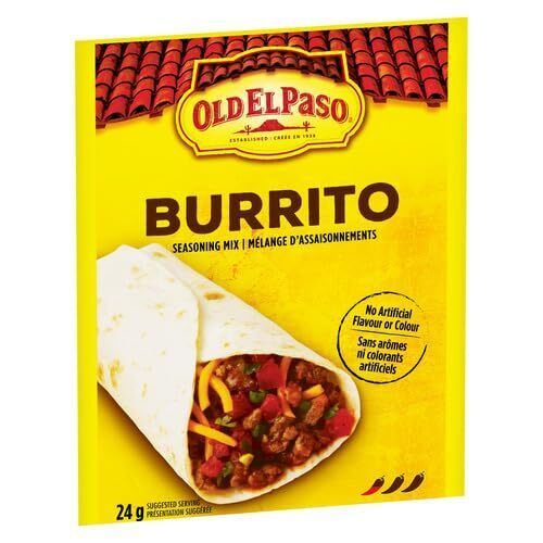 Old El Paso, Burrito Seasoning Mix, 24g/0.8oz.