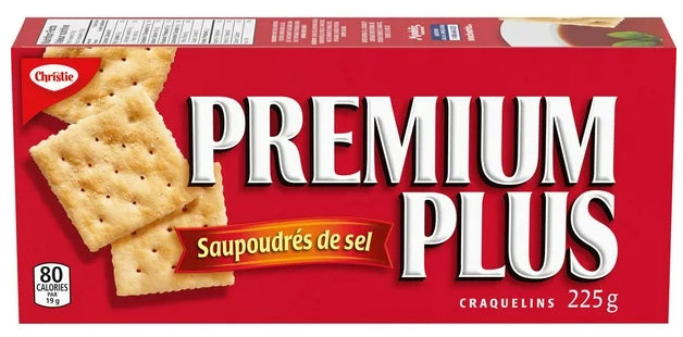 Premium Plus Salted Tops Crackers, 225g