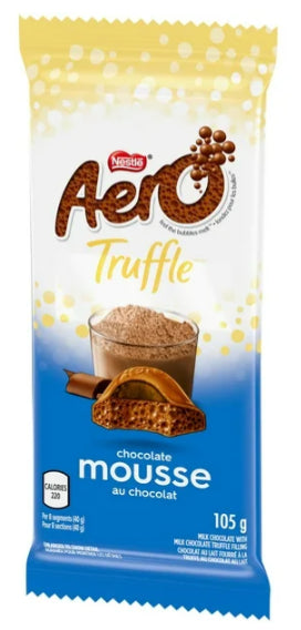 Nestle Aero Truffle Chocolate Mousse Milk Chocolate Bar, 105g